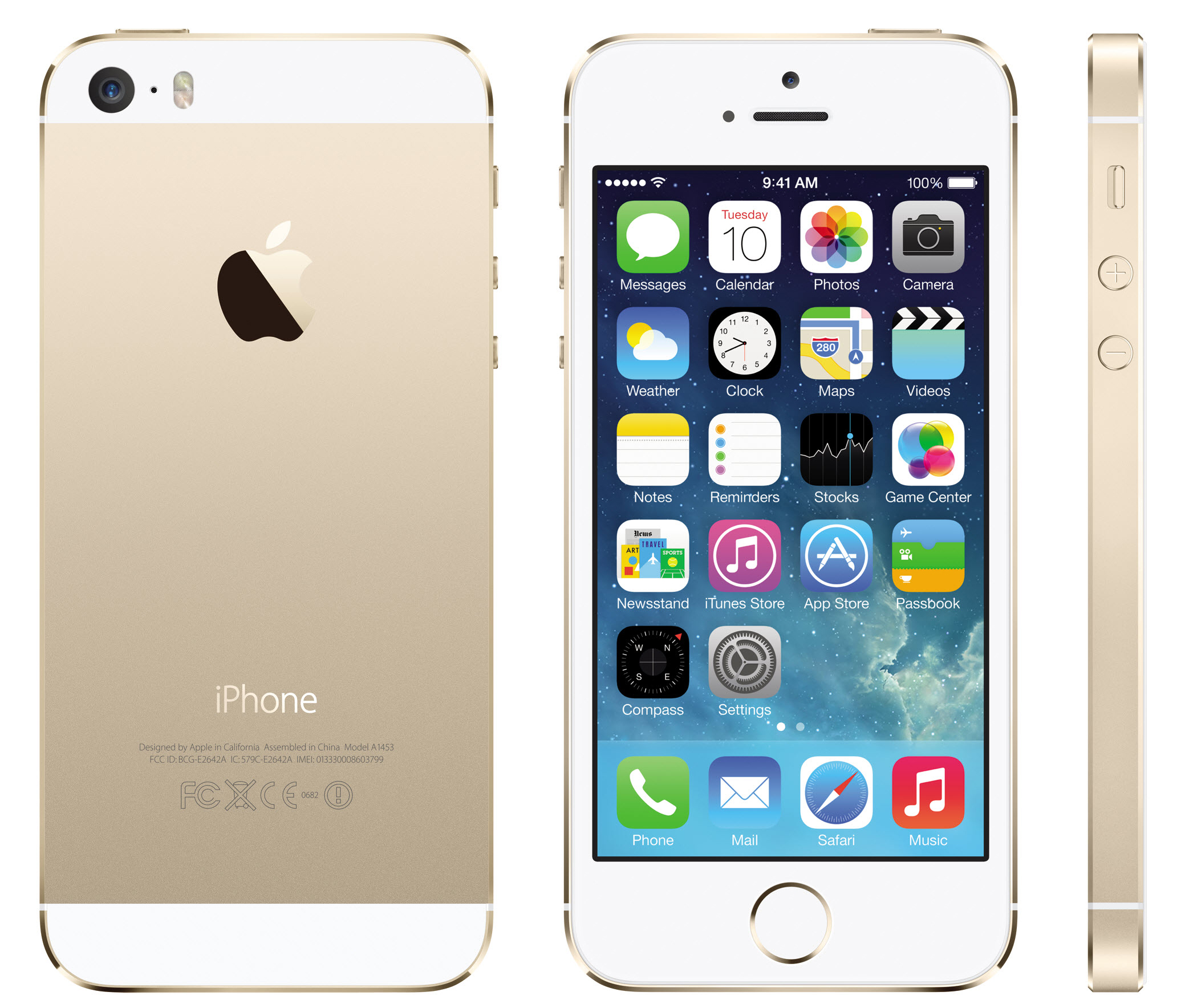 Смартфон Apple iPhone 5S 16Gb Gold уценка 02334 СТ (Рем НК БУ) - Центр  Уцененной Техники